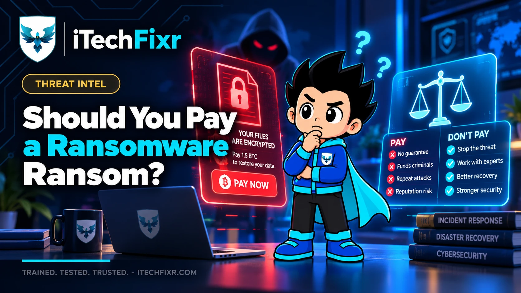 Cover image: Should a Business Ever Pay a Ransomware Ransom Demand?